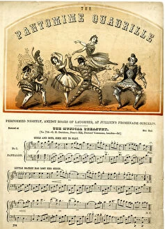 Concerts Gallery: Music cover, The Pantomime Quadrille
