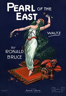 Music cover, Pearl of the East Waltz