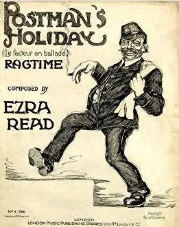 Postmen Prints: Music cover, Postmans Holiday Ragtime