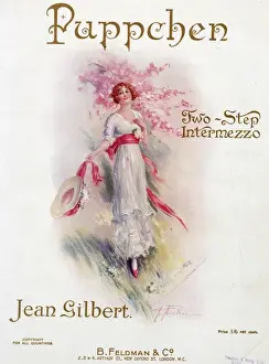 Intermezzo Prints: Music cover, Puppchen, two-step intermezzo