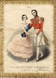 Royal Wedding Queen Victoria Gallery: Music cover for The Queen and Prince Alberts Polka