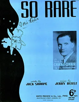 Sharpe Prints: Music cover, So Rare, Cavan O'Connor