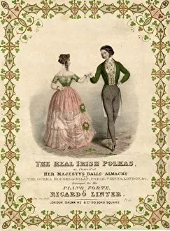 Almack Collection: Music cover for The Real Irish Polkas