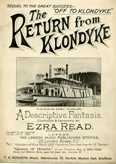 Ezra Prints: Music cover, The Return from Klondyke