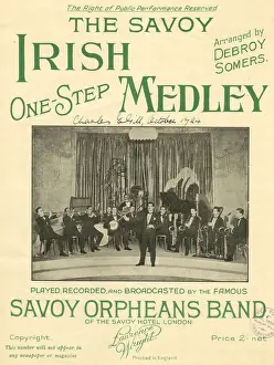 Music cover, The Savoy Orpheans, One-Step Irish Medley