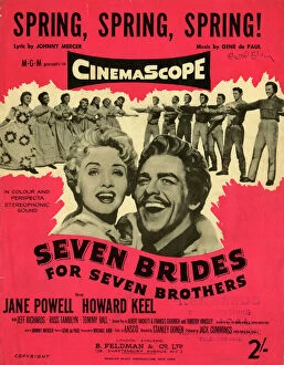 Spring Collection: Music cover, Seven Brides for Seven Brothers