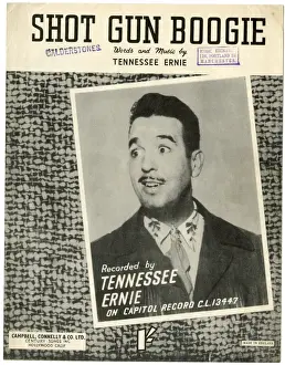 Recording Prints: Music cover, Shot Gun Boogie