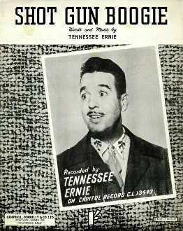 Recorded Prints: Music cover, Shot Gun Boogie, by Tennessee Ernie