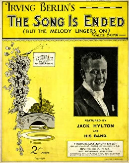 Accompaniment Gallery: Music cover, The Song is Ended, by Irving Berlin