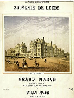 Honour Collection: Music cover, Souvenir de Leeds, Grand March