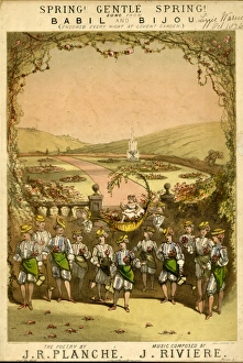 Images Dated 23rd August 2017: Music cover, Spring! Gentle Spring