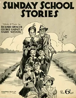 Music cover, Sunday School Stories