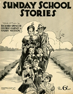 Garnet Gallery: Music cover, Sunday School Stories