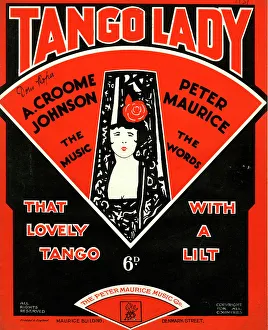 Music cover, Tango Lady