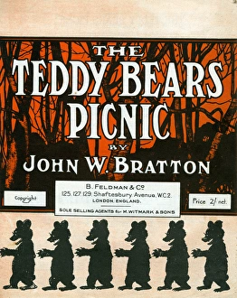Images Dated 15th April 2016: Music cover, The Teddy Bears Picnic