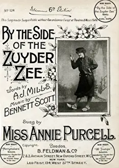 Purcell Prints: Music cover, By the Side of the Zuyder Zee
