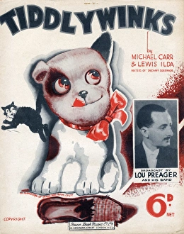 Images Dated 15th April 2016: Music cover, Tiddlywinks