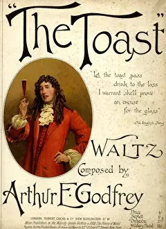 Godfrey Prints: Music cover, The Toast Waltz