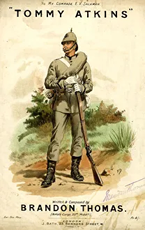 Brandon Gallery: Music cover, Tommy Atkins by Brandon Thomas