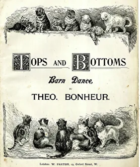 Tops Prints: Music cover, Tops and Bottoms, Barn Dance