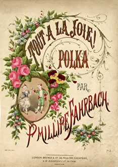 Music cover, Tout a la Joie! Polka, by Phillipe Fahrbach
