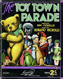 Horatio Collection: Music cover, The Toy Town Parade