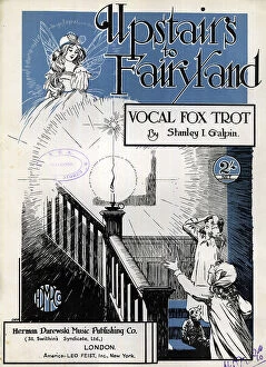 Candle Collection: Music cover, Upstairs to Fairyland, vocal fox trot