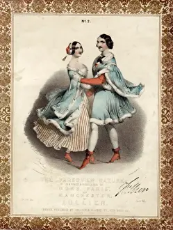 Mazurka Prints: Music cover for The Varsovien Mazurka