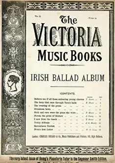 Music cover, Victoria Music Books