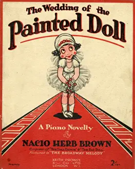 Novelty Prints: Music cover, The Wedding of the Painted Doll