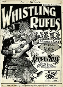 Guitar Collection: Music cover, Whistling Rufus, by Kerry Mills