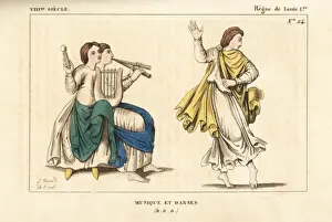 Music and dance of the 8th or 9th century