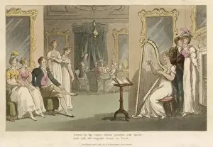 Entertains Prints: Music / Instruments / Harp