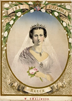 Images Dated 3rd March 2011: Music sheet cover for The Alexandra March