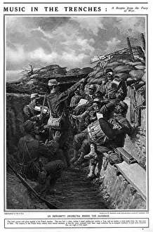 Impromptu Prints: Music in the trenches