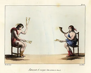 Eman Prints: Musical instruments in the time of King David