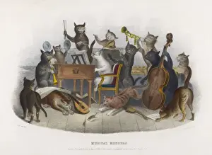 1828 Prints: Musical Mousers