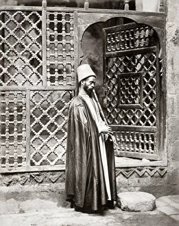 New Images May Collection: Musician, Egypt, circa 1880s. Date: circa 1880s