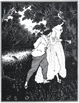 Gracious Prints: The Three Musicians by Aubrey Beardsley