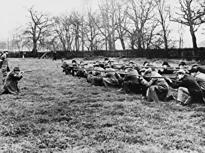 Musket instruction, World War I