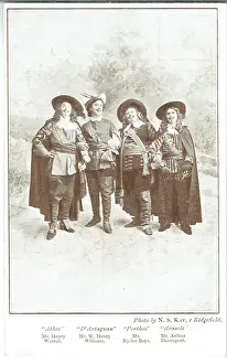 The Three Musketeers by Henry Hamilton