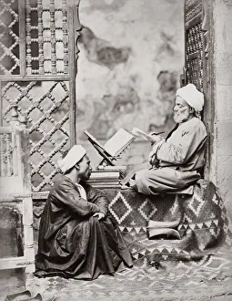 Muslim cleric, Egypt, c. 1880 s