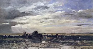 Mussel Collectors by Karl Daubigny