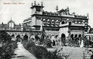 Uttar Prints: Mustafa Castle, Meerut, Uttar Pradesh, India Date: circa 1910s