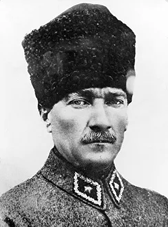 Revolutionary Prints: Mustafa Kemal Ataturk, President of Turkey