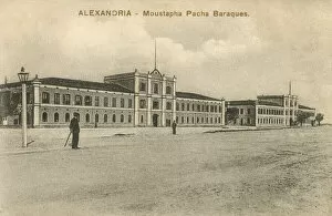 Alexandria Collection: Mustapha Pasha Barracks - Alexandria, Egypt