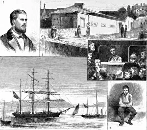 Images Dated 13th July 2004: The Mutiny on the Caswell, 1876