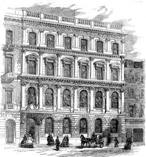 Images Dated 13th January 2005: Mutual Life Assurance Society Offices, London, 1859