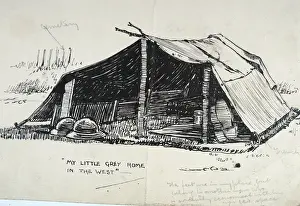 55th Prints: My, little, grey, home, West, feet, place, but, belong, another, evidently, economical