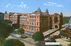 Yangon Prints: Myanmar - The Chief Court